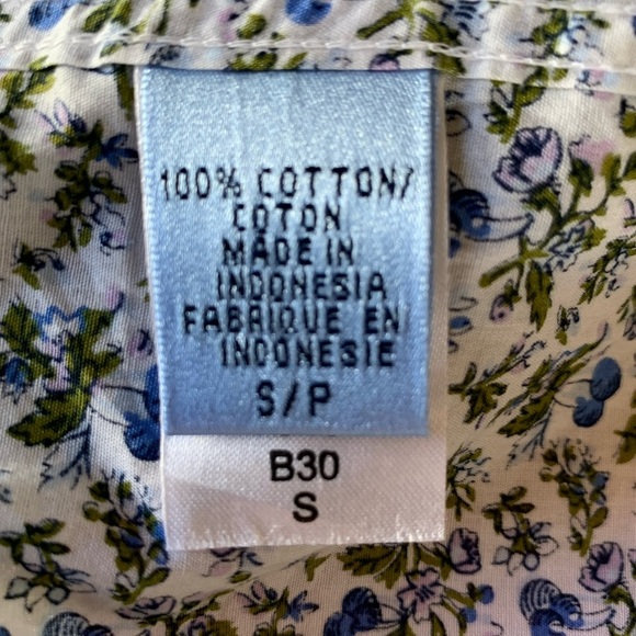 Izod floral blouse - Picture 5 of 5